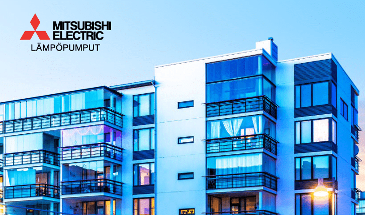 Mitsubishi Electric Energiansäästäjä suuriin kiinteistöihin